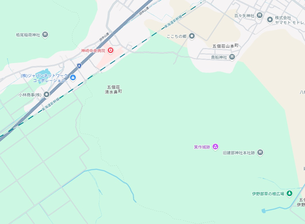 ★29(土)30(日)現地見学可能！★東近江市五個荘清水鼻町　ラスト1邸の地図