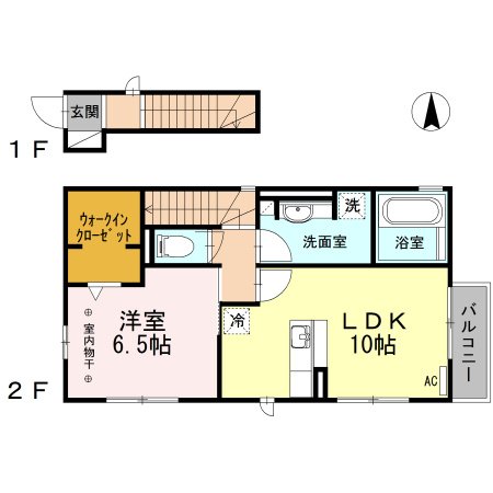 エスペランサ　Ⅱの間取り
