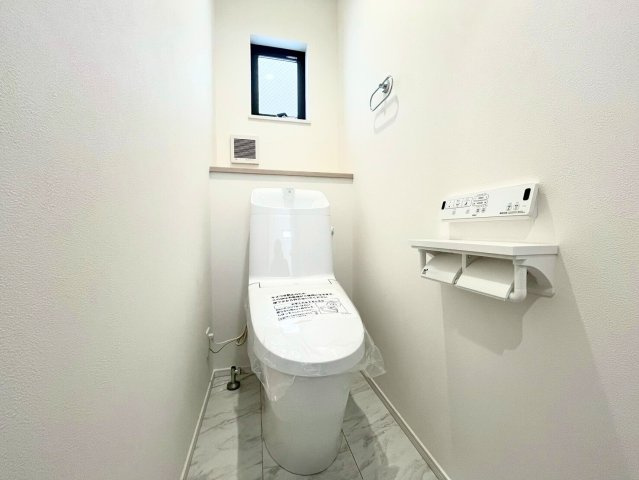 宮前区けやき平　B号棟のトイレ|コンパクトで使いやすいトイレです