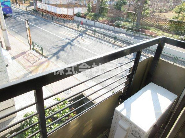 ベルテ石神井のバルコニー