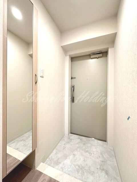 藤沢市南藤沢の賃貸マンションの玄関