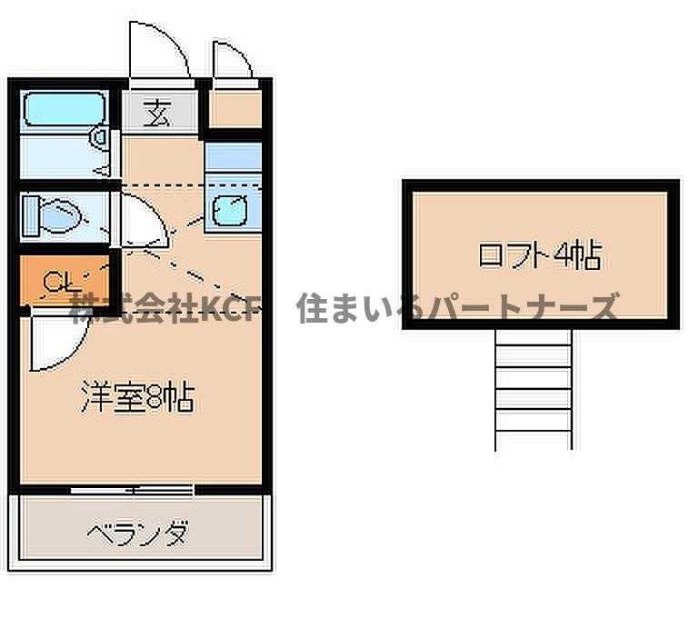 アトリウム津福本町の間取り