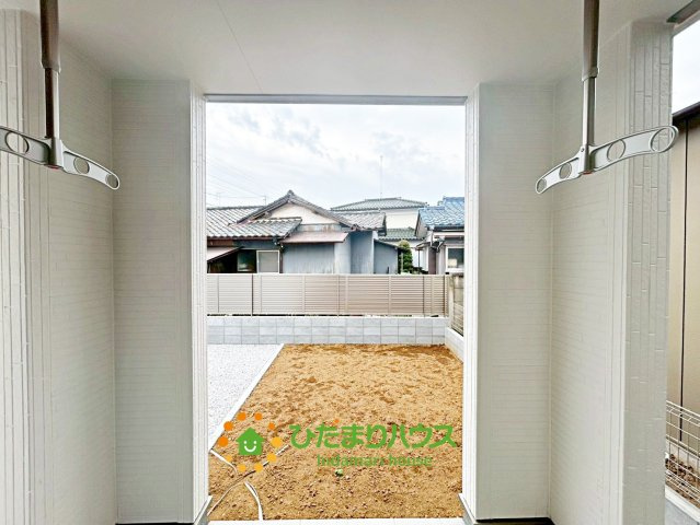 羽生市東　新築一戸建て　リーブルガーデンのバルコニー