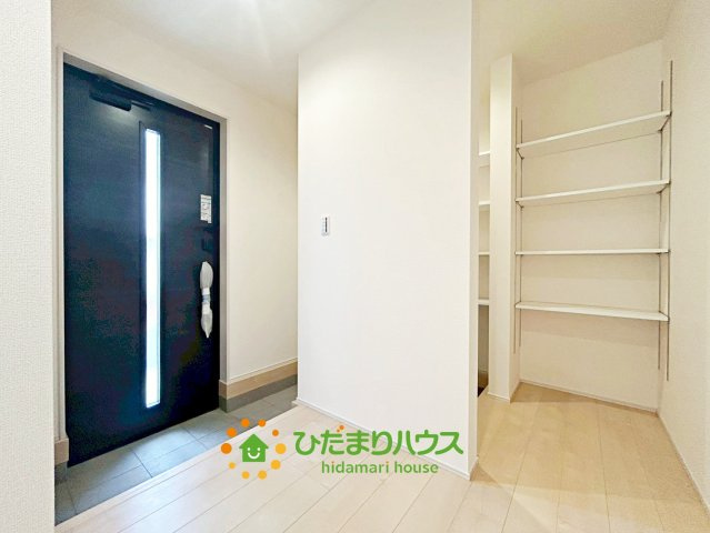 羽生市東　新築一戸建て　リーブルガーデンの玄関
