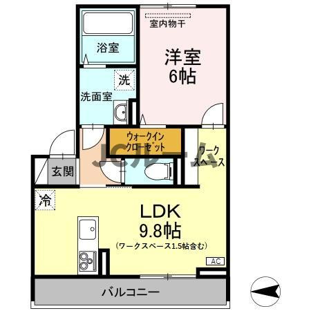 プレミアステイツ Kの間取り