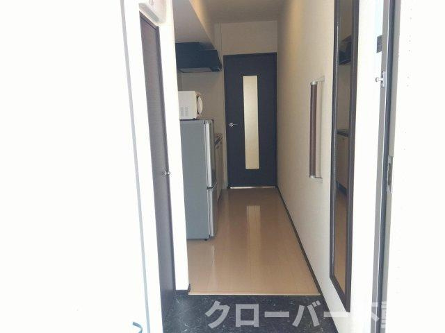 クレイノ福江の玄関