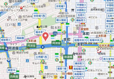 【地図】 | エスライズ西本町Ⅱ