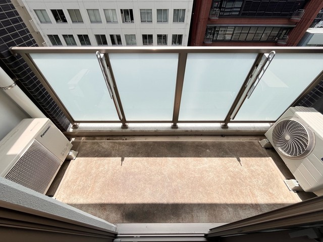 セントフィールド一番町のバルコニー