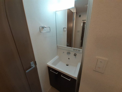 【洗面所】 | プログレＮθ | 広い洗面スペース