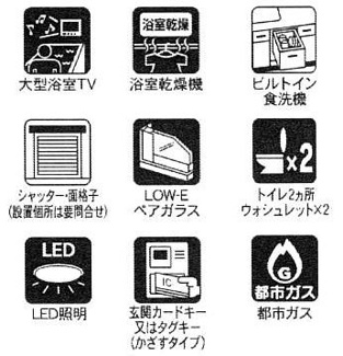 【その他】 | 寒川町一之宮2丁目  1号棟 6期 | 設備・仕様
