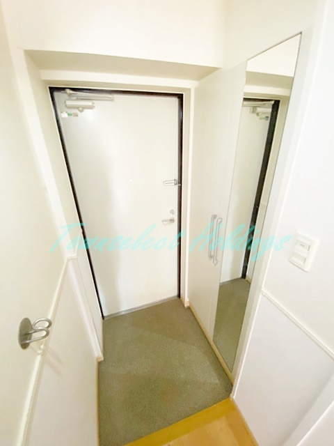 藤沢市石川４丁目の賃貸マンションの玄関