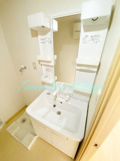 藤沢市石川４丁目の賃貸マンションの洗面所