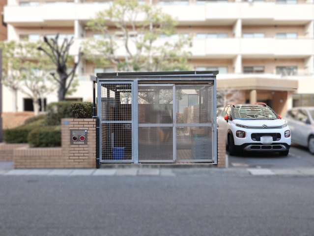 サーパス西古松Ⅱのその他|ゴミステーションの写真になります。