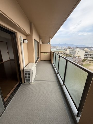 【バルコニー】 | ラ・セーヌ北田町 | 落ち着いた時間を過ごせるバルコニーです