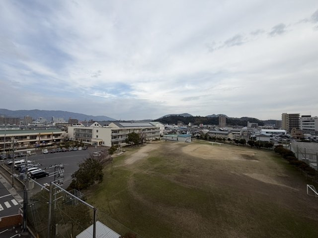 【展望】 | ラ・セーヌ北田町 | バルコニーからの眺望です