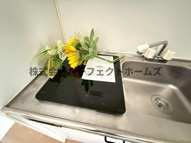 シャトークレールのキッチン|きれいなキッチンです