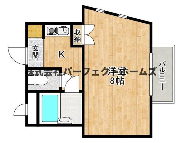 シャトークレールの間取り
