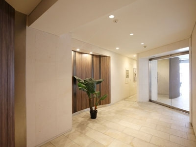 プレミアステージ市ヶ谷河田町のロビー|プレミアステージ市ヶ谷河田町