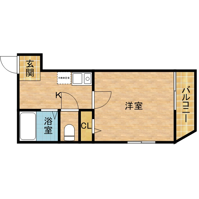 エルロン２１の間取り
