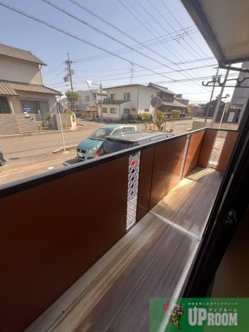 シティパレスまつうら　Ｂのバルコニー
