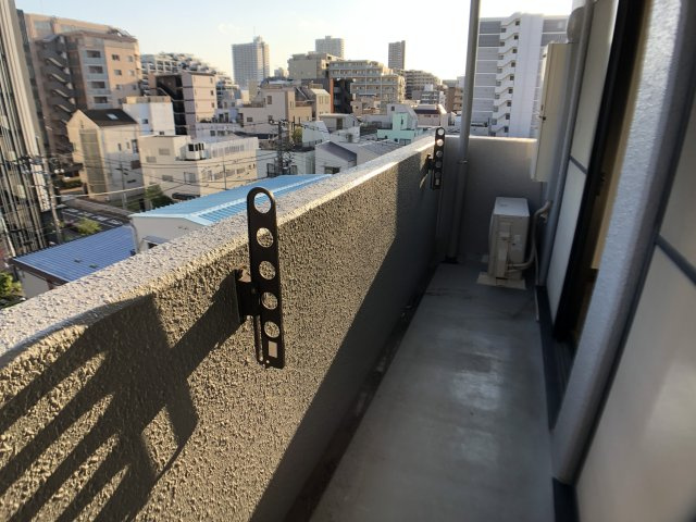 ソレール猿江のバルコニー