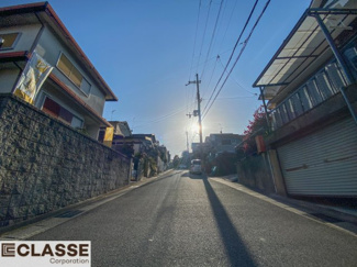 【前面道路含む現地写真】 | 宇治市宇治野神2期　売土地　建築条件付き