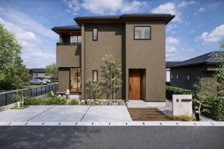 【完成予想図】 | 宇治市宇治野神2期　売土地　建築条件付き | アトリエ仕様では、長期優良住宅に対応した構造・耐震材を採用しており、各種補助金にも対応できます。間取りによりますので、設計士と相談しながら、ご希望プランに合わせて最適な形をご提案いたします。