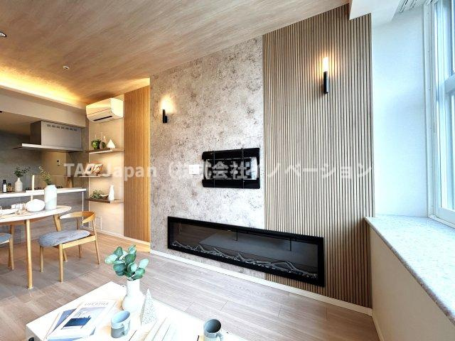 東京シーサウスブランファーレの居間・リビング|リビングは家族が1番くつろげる癒しの空間、家族が集い憩うリビングスペースはナチュラルカラーの明るい心地良い空間に仕上がりました。