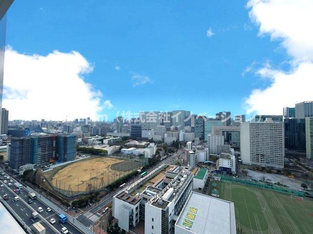 東京シーサウスブランファーレの展望|この開放感ある眺望と共に閑静な住宅街の季節感を演出する四季折々の変化を楽しめる心地よい場所となることでしょう。