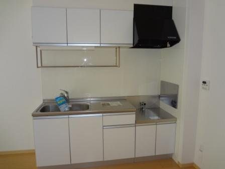 サンシャイン　Ｔ　Ｂのキッチン|コンパクトなキッチンで掃除もラクラク