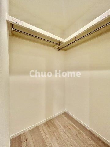 下谷第2サマリヤマンションの収納|ウォークインクローゼット