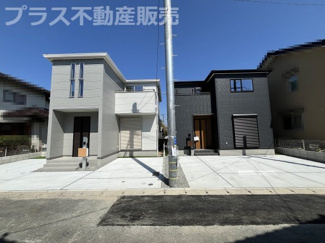 【外観】 | 現地写真。プラス不動産販売なら、現場の全ての棟をまとめてご見学頂けます。
