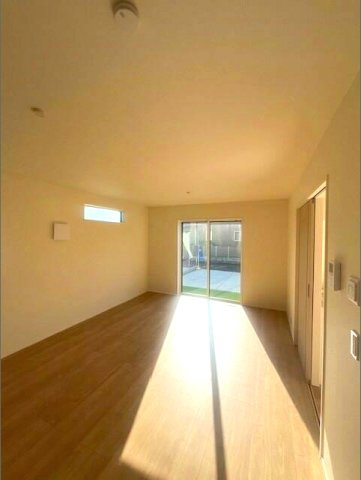 熊本市北区龍田１丁目の一戸建ての居間・リビング