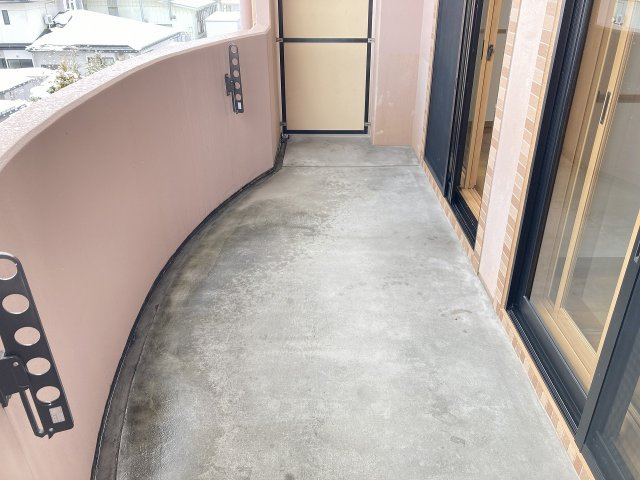 セレーザ鶴田のバルコニー