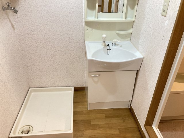 セレーザ鶴田の洗面所