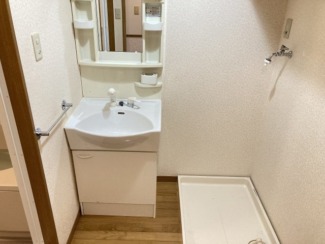 セレーザ鶴田の洗面所|独立洗面台