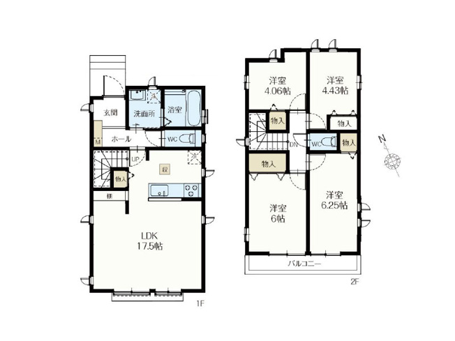 【区画図】 | 東久留米市南沢4丁目　新築一戸建住宅　全2棟　(保谷店) | B号棟/第一種低層住居専用地域につき住環境の良さが魅力です。※図面を基に作成しています。現況と異なる場合は現況を優先いたします。