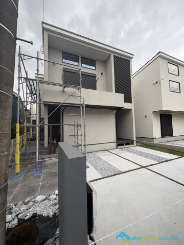 藤沢市鵠沼松が岡　新築戸建　全2号棟A棟の外観|外観も気になるポイント