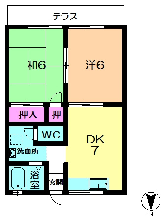 【間取り】 | ルルデハイツ
