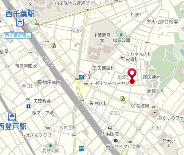 メゾン・ラフィーネの地図|★案内図★