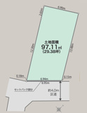豊島区長崎6丁目　建築条件なし売地　9680万円の画像