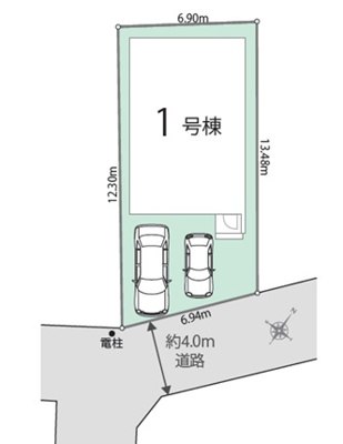 【区画図】 | 豊島区長崎6丁目　新築戸建　11890万円