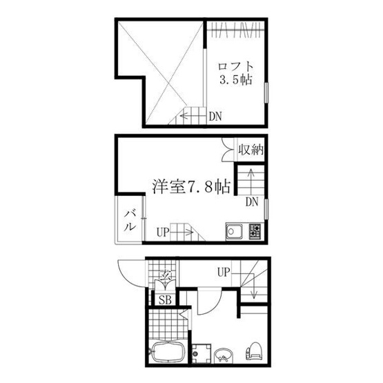 【間取り】 | LE COCON豊田A