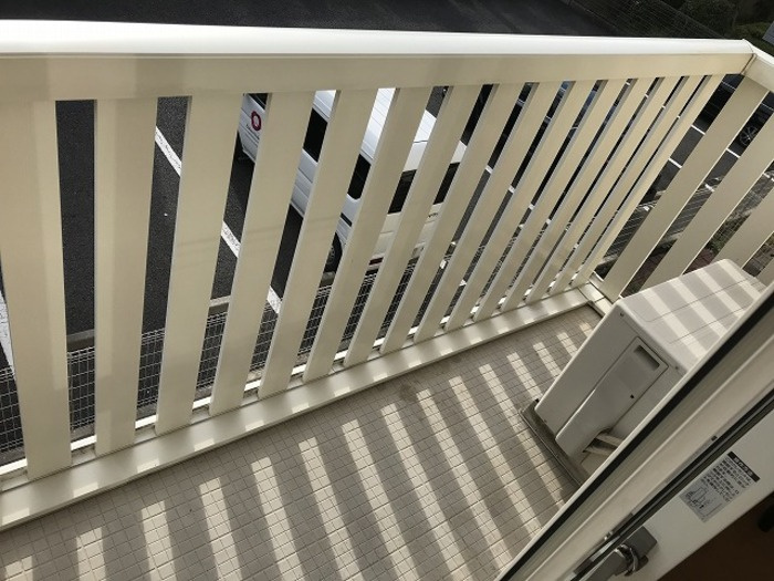 シャルマン・ドミールのバルコニー