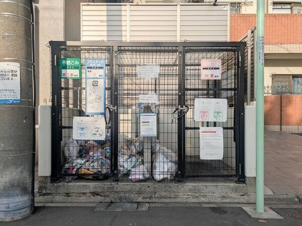 Vita六番町のその他共用部分|敷地内ゴミ置き場です