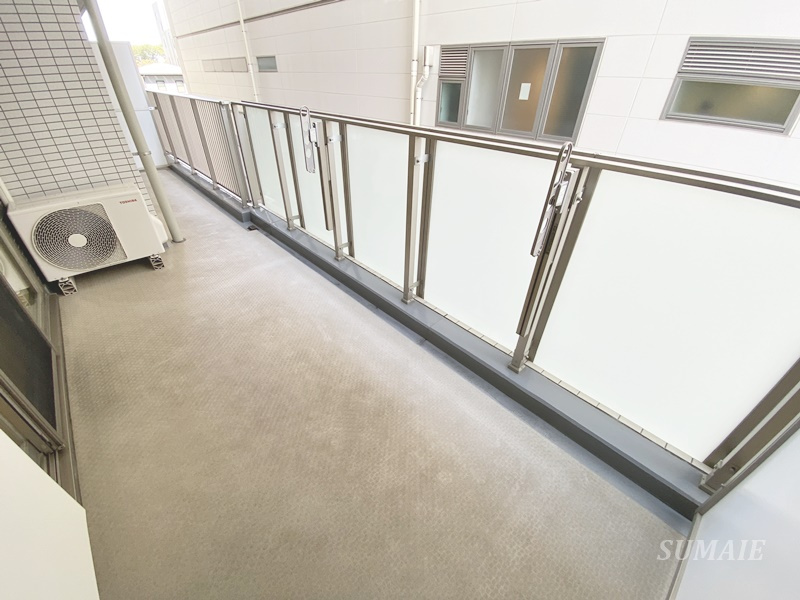 ドゥーエ大宮のバルコニー|広々バルコニー☆
