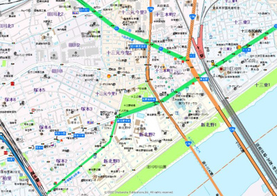 【地図】 | エスリード新北野グランリンク