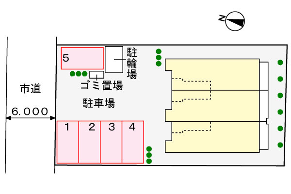 カーペンター・ヴィレッジの駐車場|駐車場