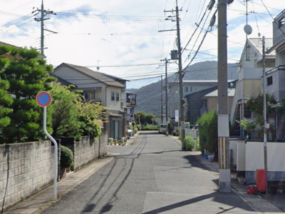 【前面道路含む現地写真】 | 山科区勧修寺瀬戸河原町　売地
