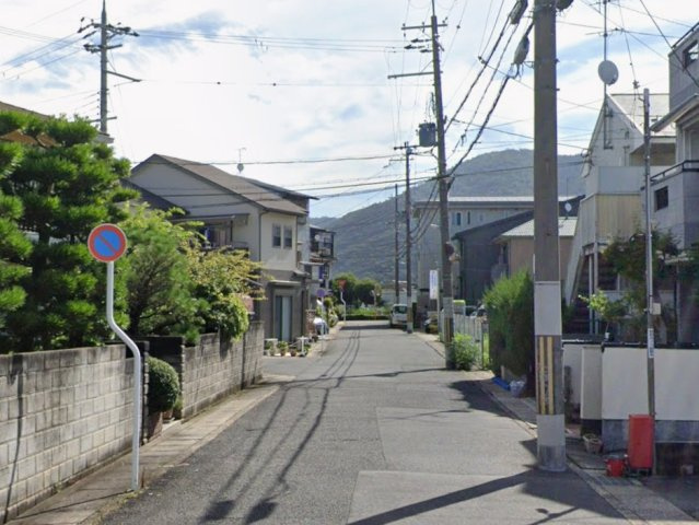【前面道路含む現地写真】 | 山科区勧修寺瀬戸河原町　売地